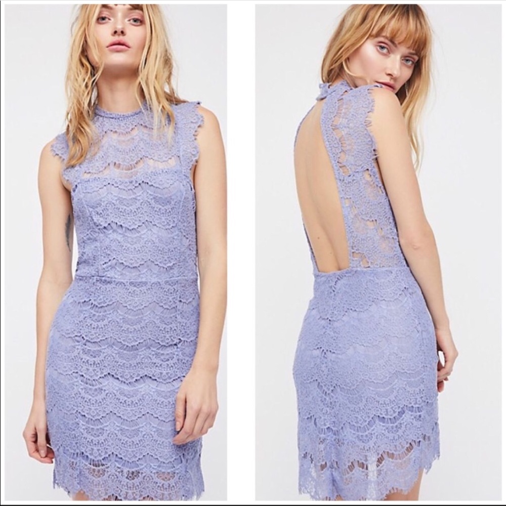 NWOT Free People Lace Bodycon Dress